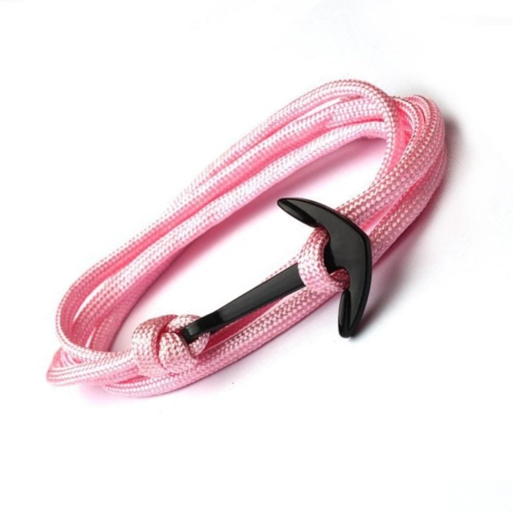 Cute Bracelet Anchor Boat Rope Beach Minimalist Rose Women Bohamian - Picture 2 of 2